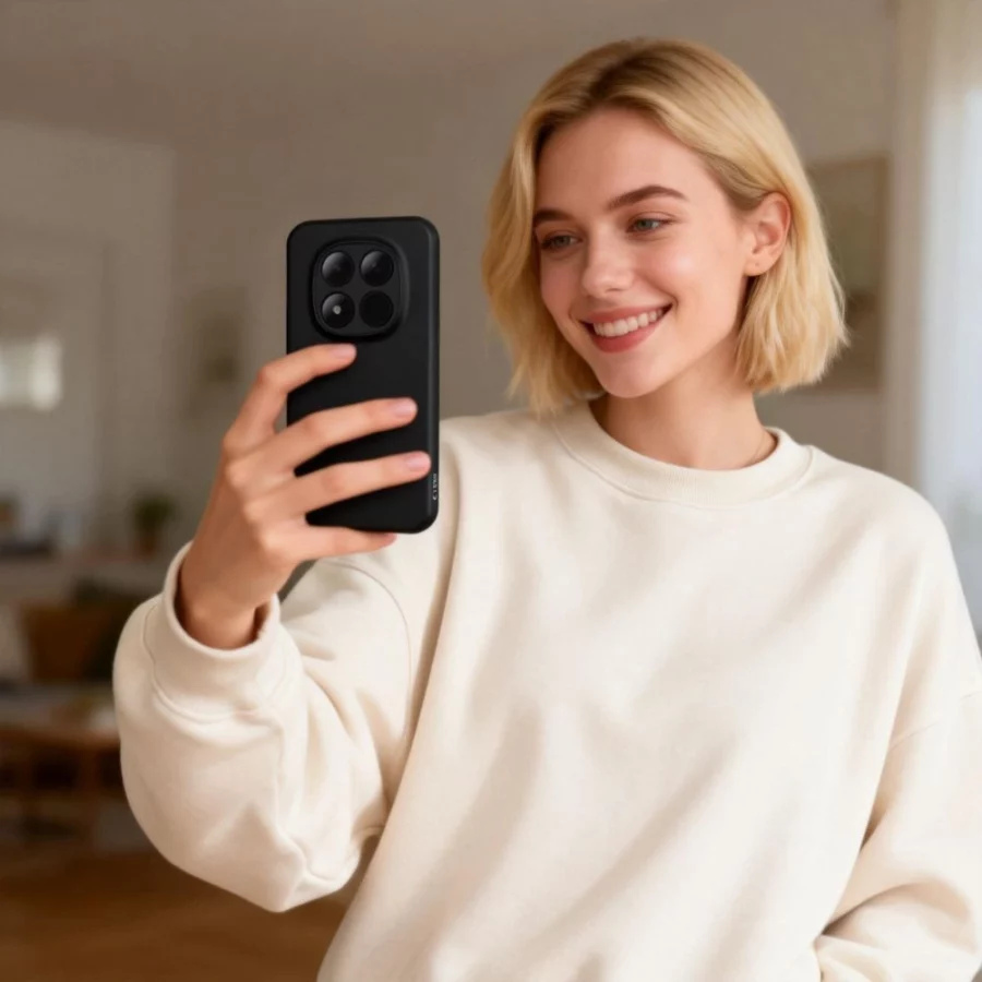 Etui Tech-Protect Icon na Xiaomi Redmi Note 15 Pro 5G - czarne
