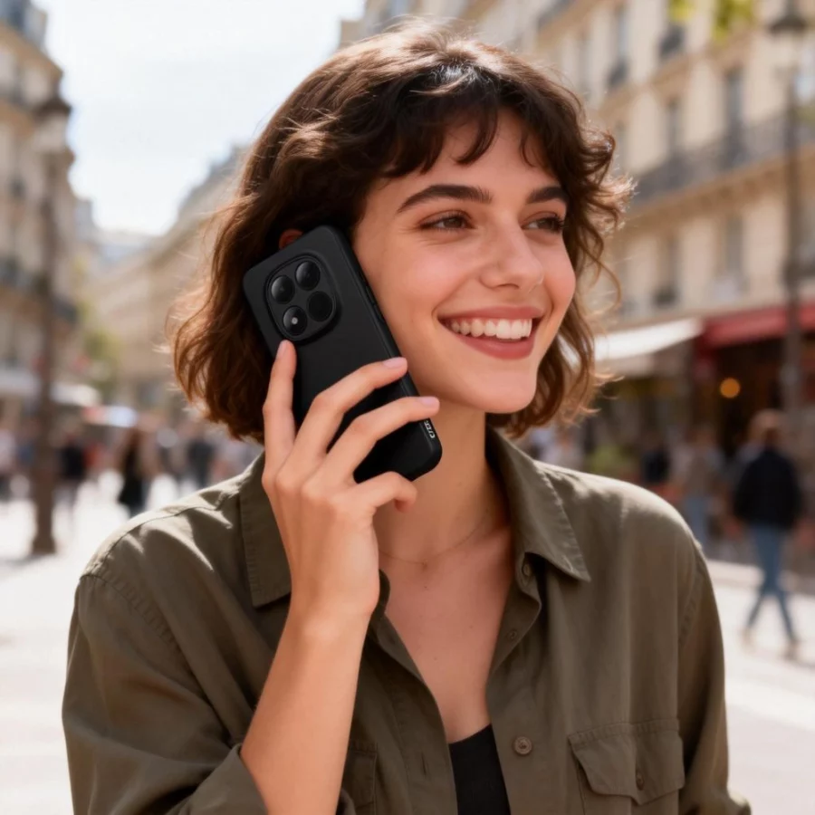 Etui Tech-Protect Icon na Xiaomi Redmi Note 15 Pro 5G - czarne
