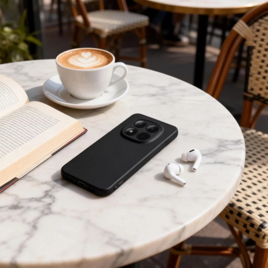 Etui Tech-Protect Icon na Xiaomi Redmi Note 15 Pro 5G - czarne