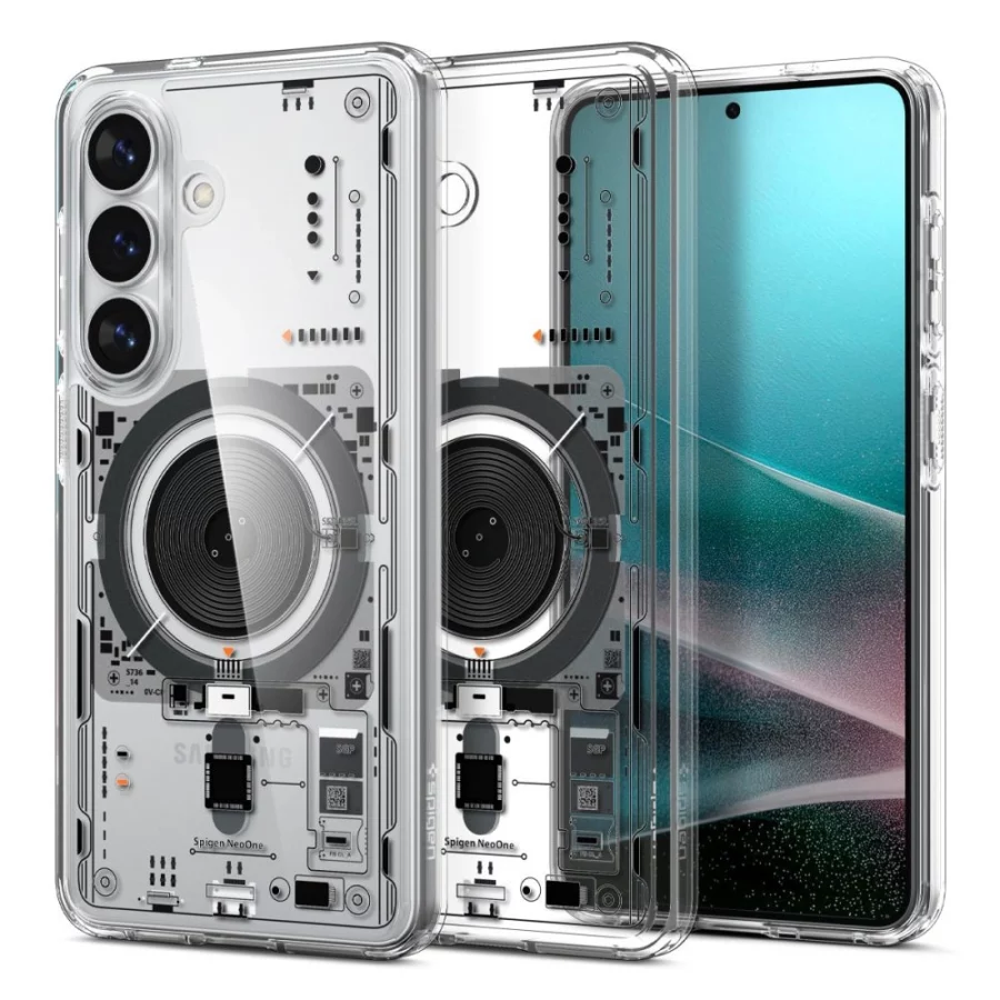 Etui Spigen Ultra Hybrid Mag MagSafe na Samsung Galaxy S26 Neo One - przezroczyste