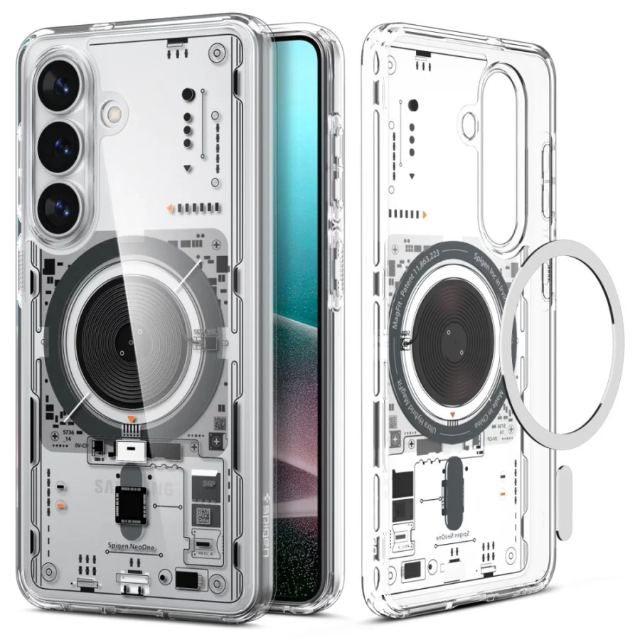 Etui Spigen Ultra Hybrid Mag MagSafe na Samsung Galaxy S26 Neo One - przezroczyste