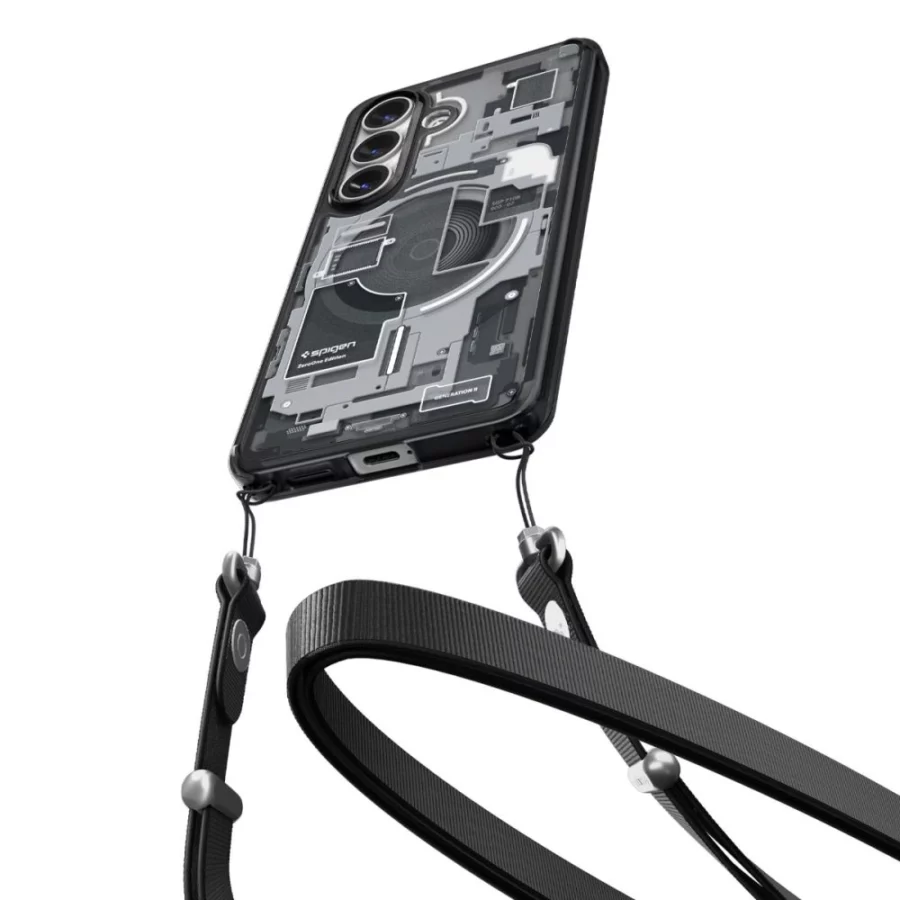 Etui Spigen Ultra Hybrid Mag MagSafe na Samsung Galaxy S26 Zero One - przezroczysto-czarne