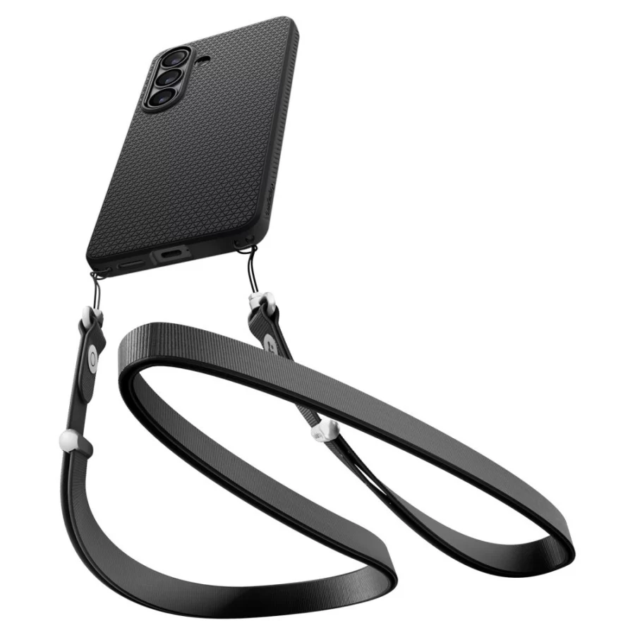 Etui Spigen Liquid Air Mag MagSafe na Samsung Galaxy S26+ - czarny-mat