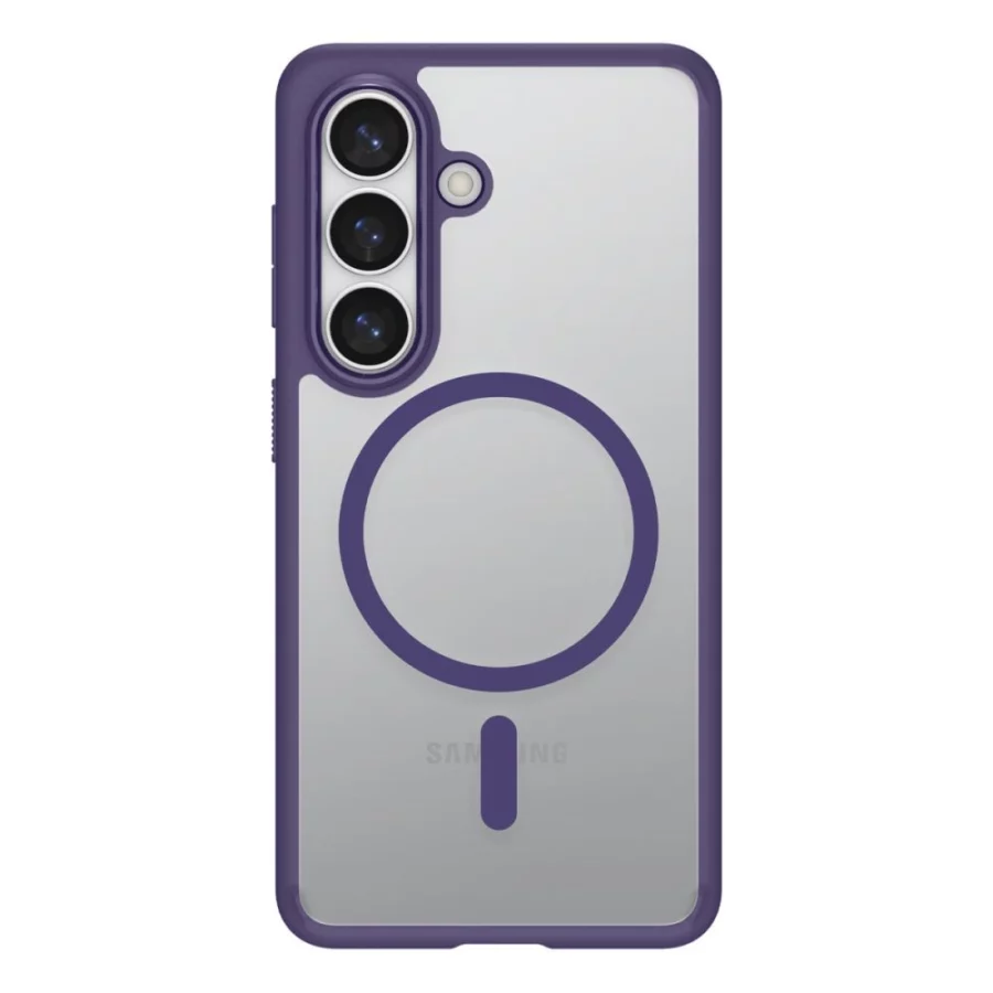 Etui Spigen Ultra Hybrid Mag MagSafe na Samsung Galaxy S26+ - przezroczysto-granatowe