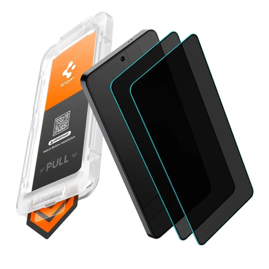 Szkło prywatyzujące Spigen Glas.Tr Ez Fit Pro HD 2-pack na Samsung Galaxy S26+