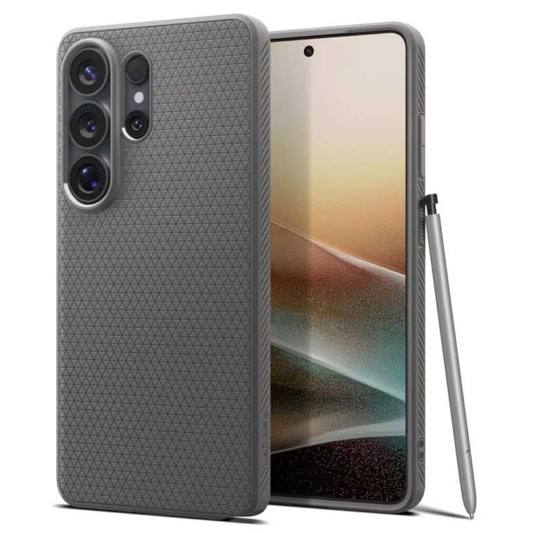 Etui Spigen Liquid Air na Samsung Galaxy S26 Ultra - szare