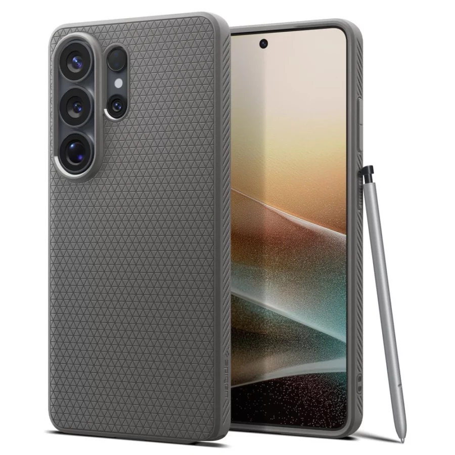 Etui Spigen Liquid Air na Samsung Galaxy S26 Ultra - szare