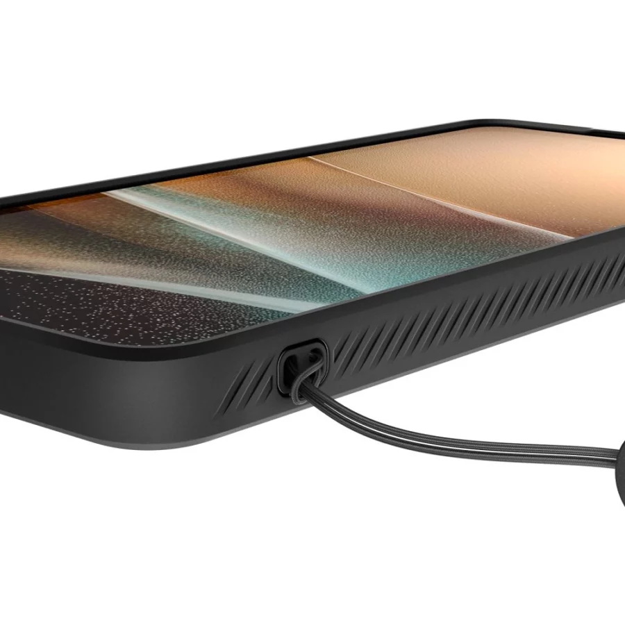 Etui Spigen Liquid Air Mag MagSafe na Samsung Galaxy S26 Ultra - czarne