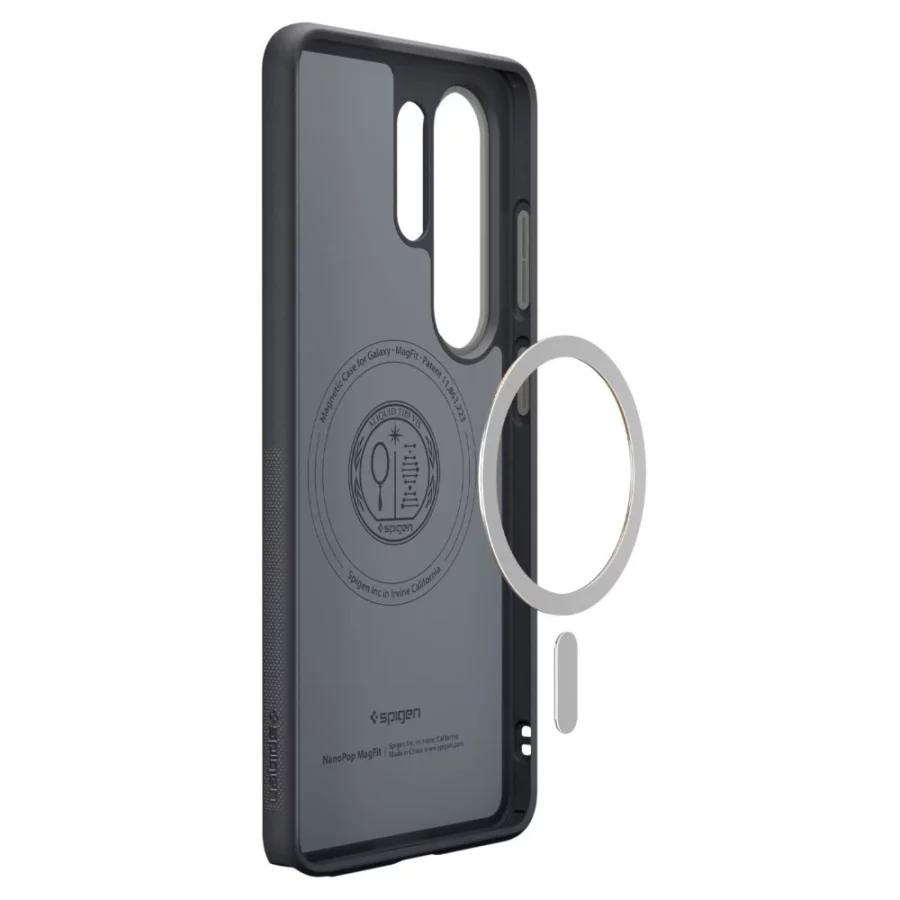 Etui Spigen Nano Pop Mag MagSafe na Samsung Galaxy S26 Ultra - czarne