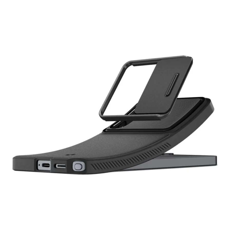 Etui Spigen Optik Armor na Samsung Galaxy S26 Ultra - czarne