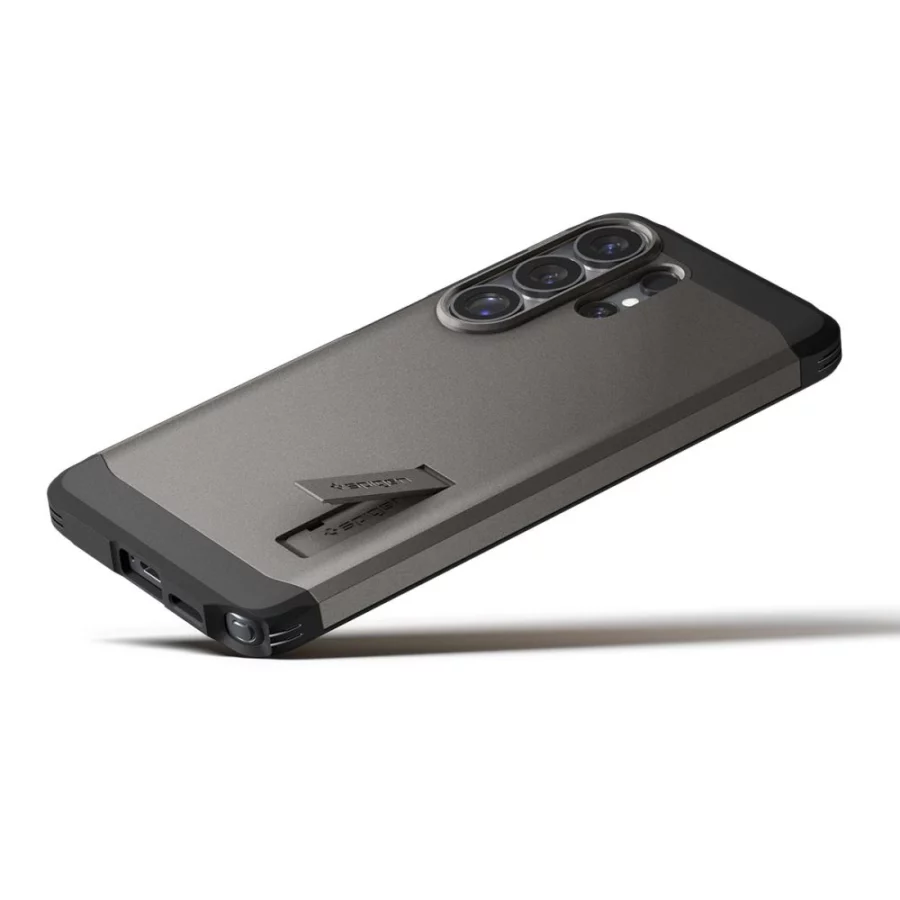 Etui Spigen Tough Armor Mag MagSafe na Samsung Galaxy S26 Ultra - szare