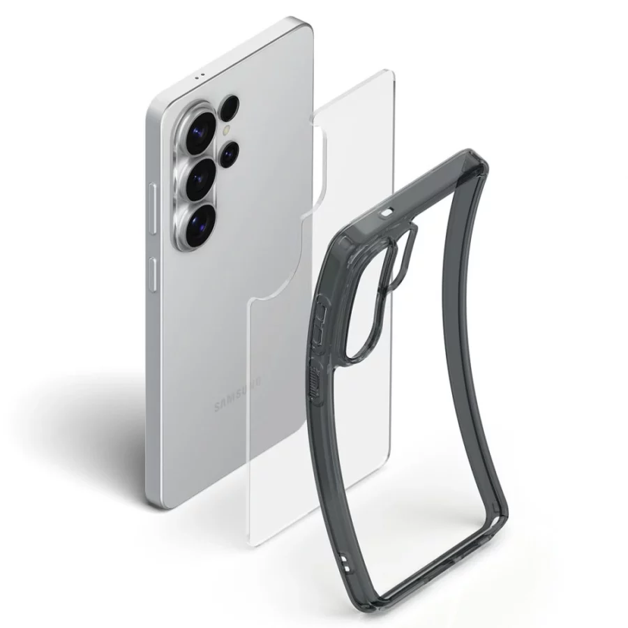 Etui Spigen Ultra Hybrid na Samsung Galaxy S26 Ultra - przezroczysto-czarne