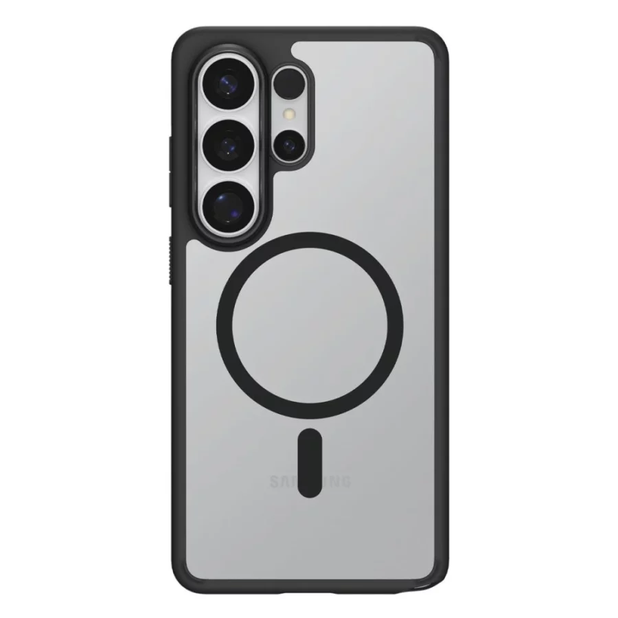 Etui Spigen Ultra Hybrid Mag MagSafe na Samsung Galaxy S26 Ultra - przezroczysto-czarne