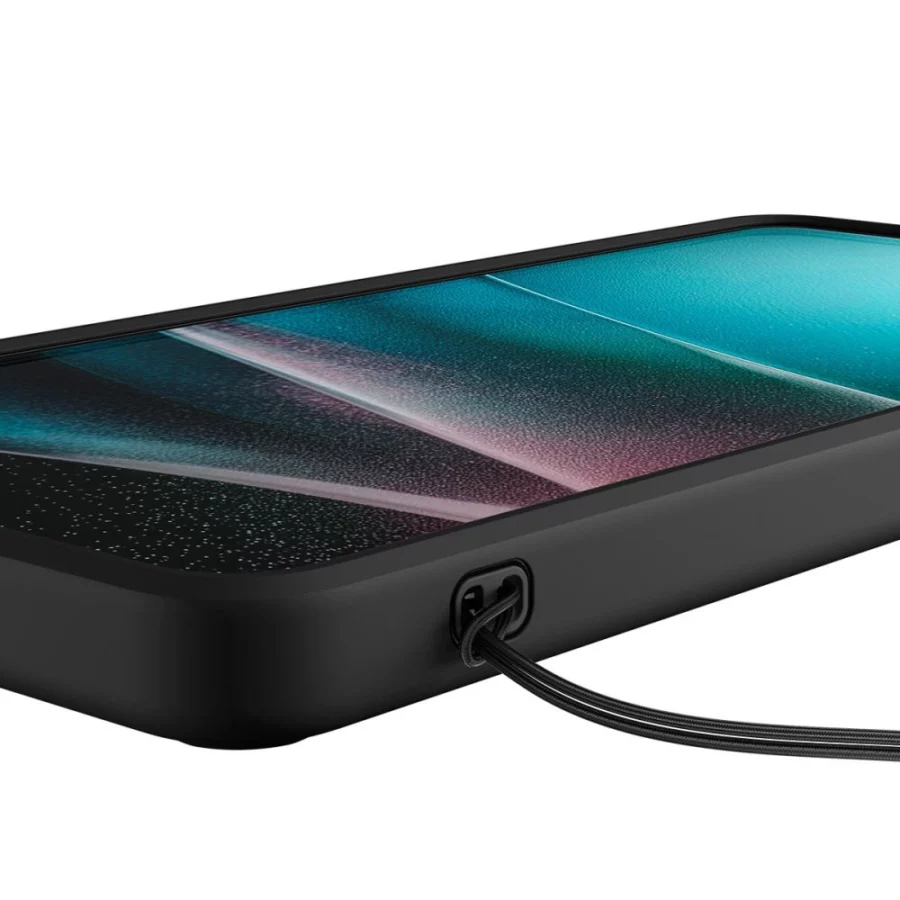 Etui Spigen Ultra Hybrid Mag MagSafe na Samsung Galaxy S26 Ultra - przezroczysto-czarne