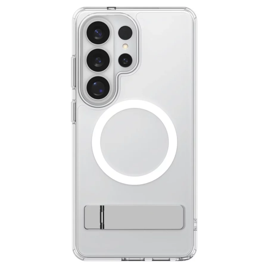 Etui Spigen Ultra Hybrid S Mag MagSafe na Samsung Galaxy S26 Ultra - przezroczysto-białe