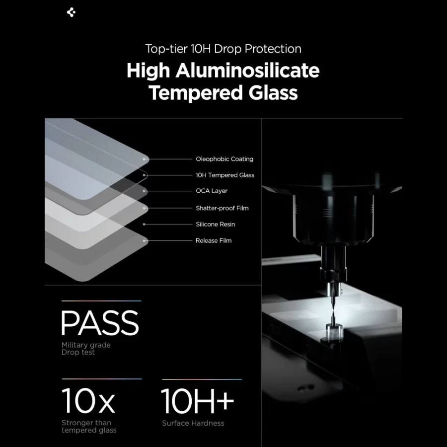 Szkło hartowane Spigen Glas.Tr Ez Fit Pro HD na Samsung Galaxy S26 Ultra