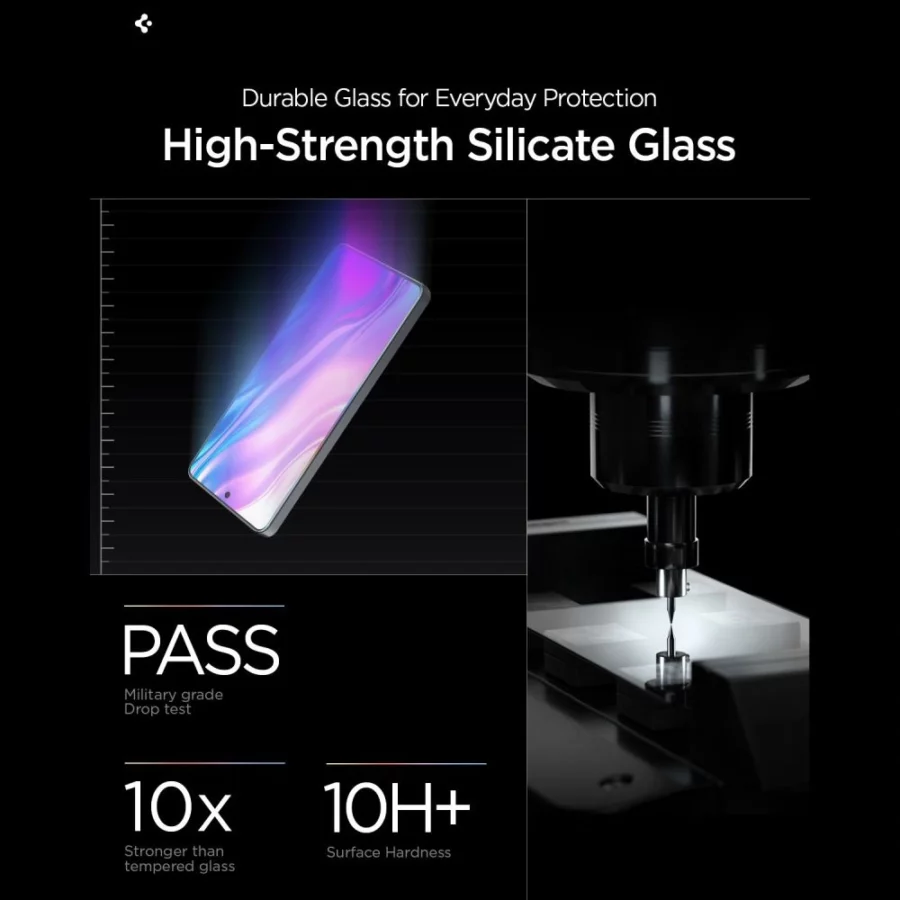 Szkło hartowane Spigen Glas.Tr Ez Fit Pro Anti Reflection 2-pack na Samsung Galaxy S26 Ultra
