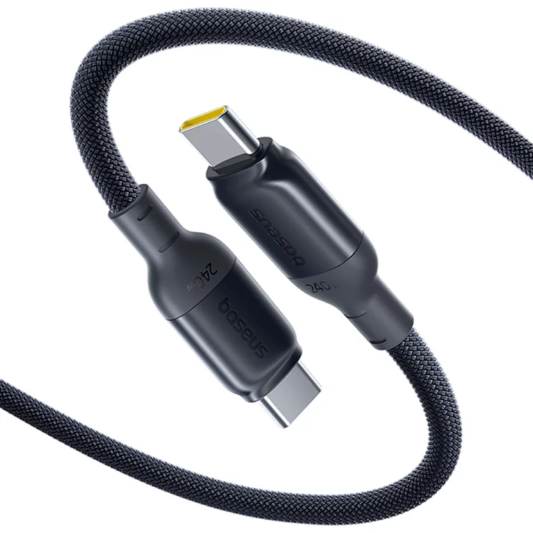 Kabel Baseus PicoGo Fast Charging 240W USB-C do USB-C 1m - czarny