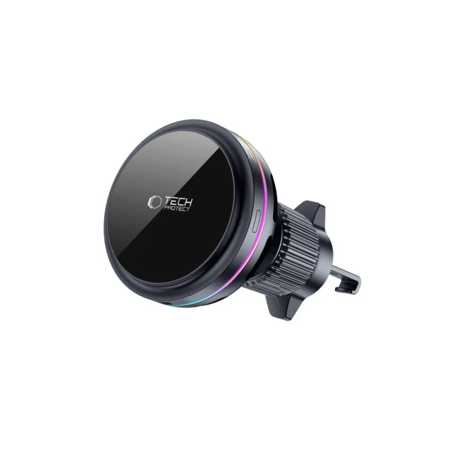 Ładowarka samochodowa Tech-Protect V9 MagSafe 25W Qi 2.2 - czarny