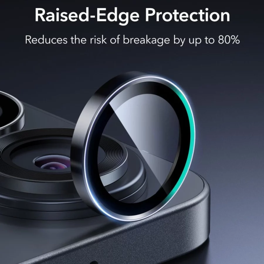 Osłona aparatu ESR Armorite Camera Protector na Samsung Galaxy S26 Ultra - czarna