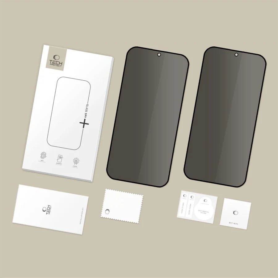 Szkło hartowane Tech-Protect Glass SPY+ 2-Pack prywatyzujące na Samsung Galaxy S26+