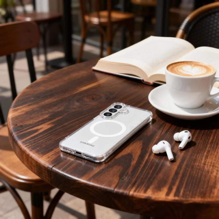 Etui Tech-Protect FlexAir MagSafe na Samsung Galaxy S26+ - przezroczyste