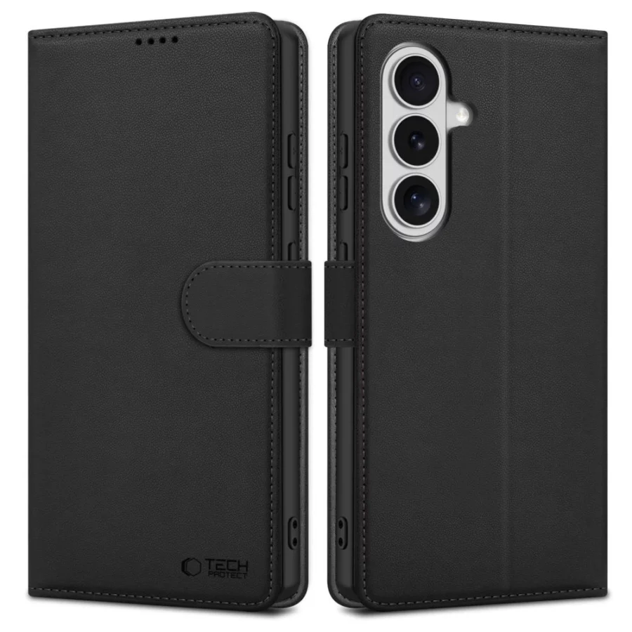 Etui Tech-Protect Wallet na Samsung Galaxy S26+ - czarne