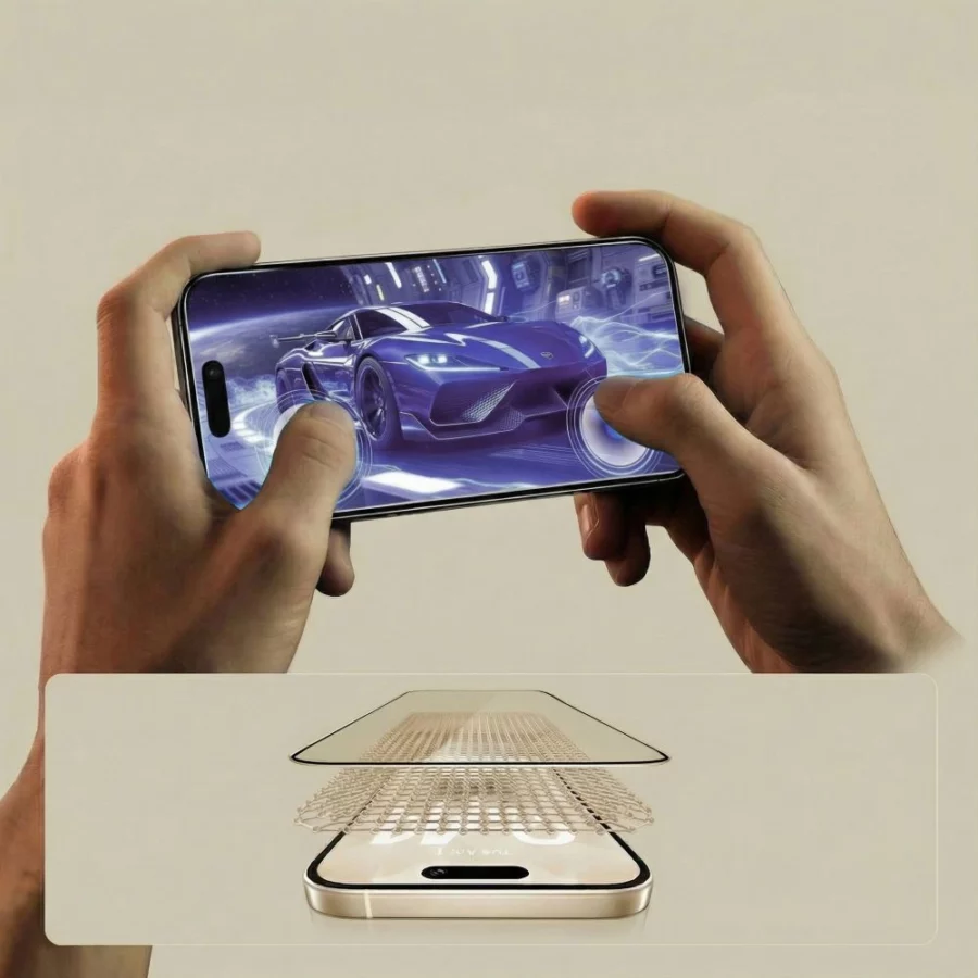 Szkło hartowane Tech-Protect Glass Fit+ 2-Pack na Google Pixel 9A / 10A - czarne