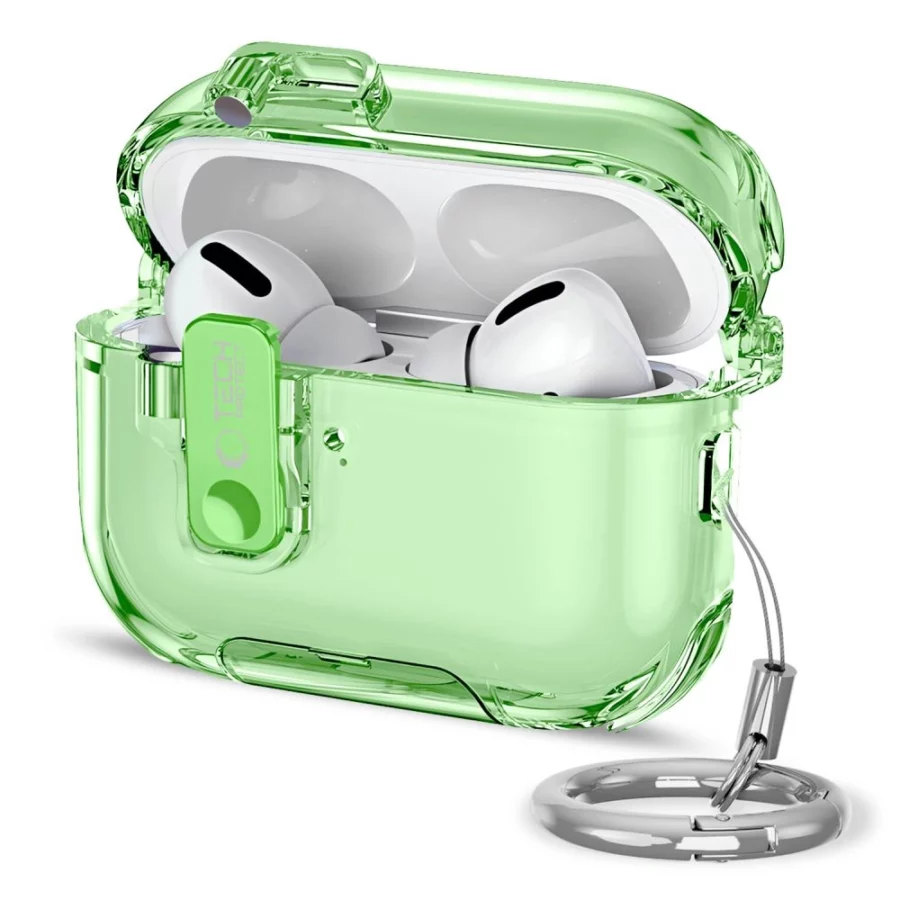 Etui Tech-Protect Bounce Pro na AirPods Pro 3 - zielone