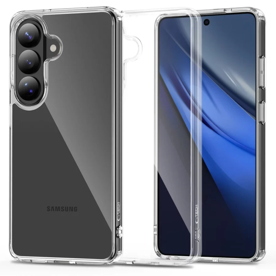 Etui Tech-Protect FlexAir Hybrid na Samsung Galaxy S26 - przezroczyste