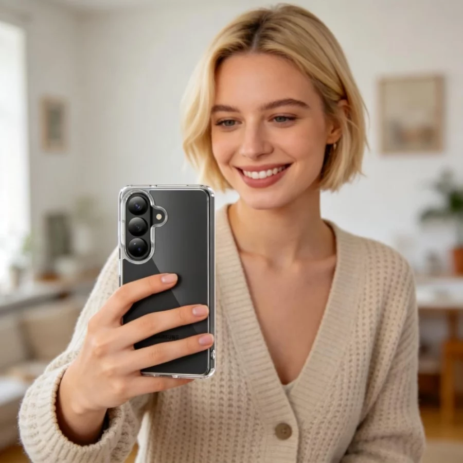 Etui Tech-Protect FlexAir Hybrid na Samsung Galaxy S26 - przezroczyste