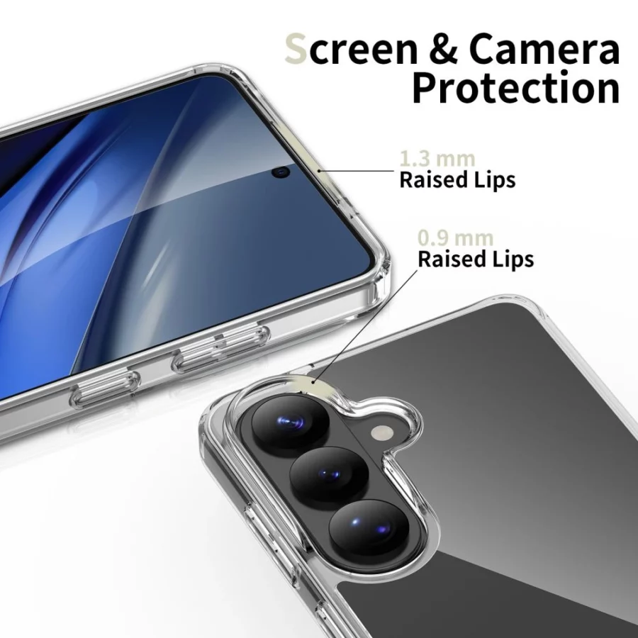 Etui Tech-Protect FlexAir Hybrid na Samsung Galaxy S26+ - przezroczyste