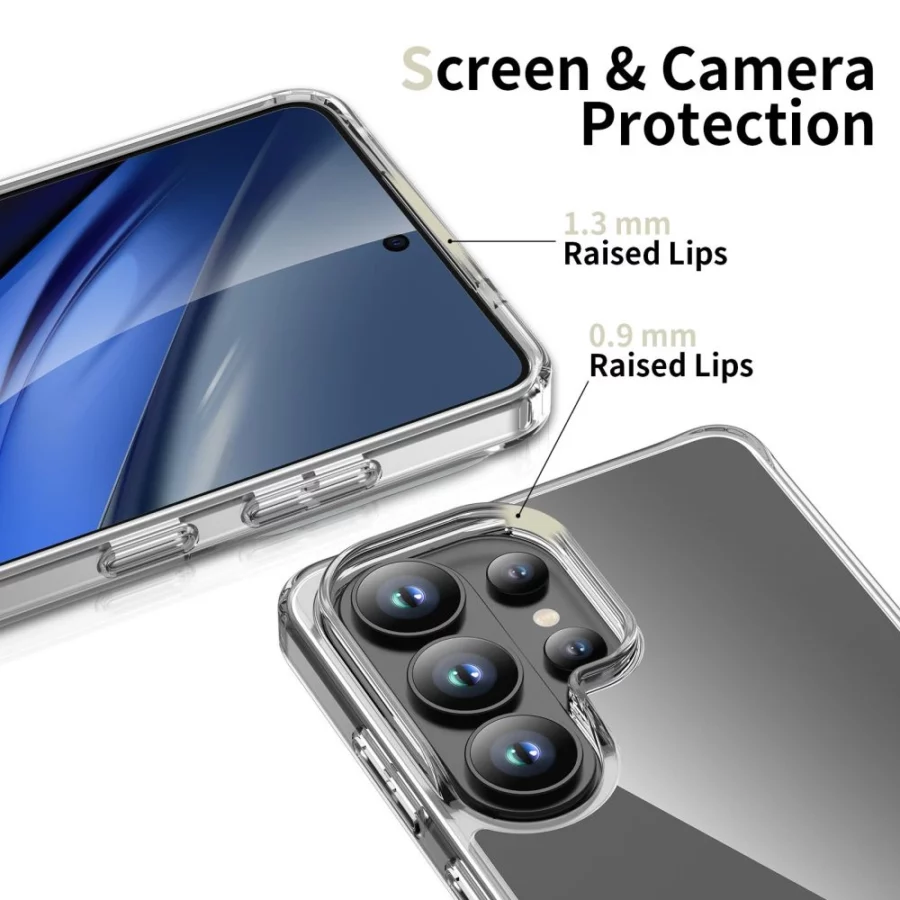 Etui Tech-Protect FlexAir Hybrid na Samsung Galaxy S26 Ultra - przezroczyste