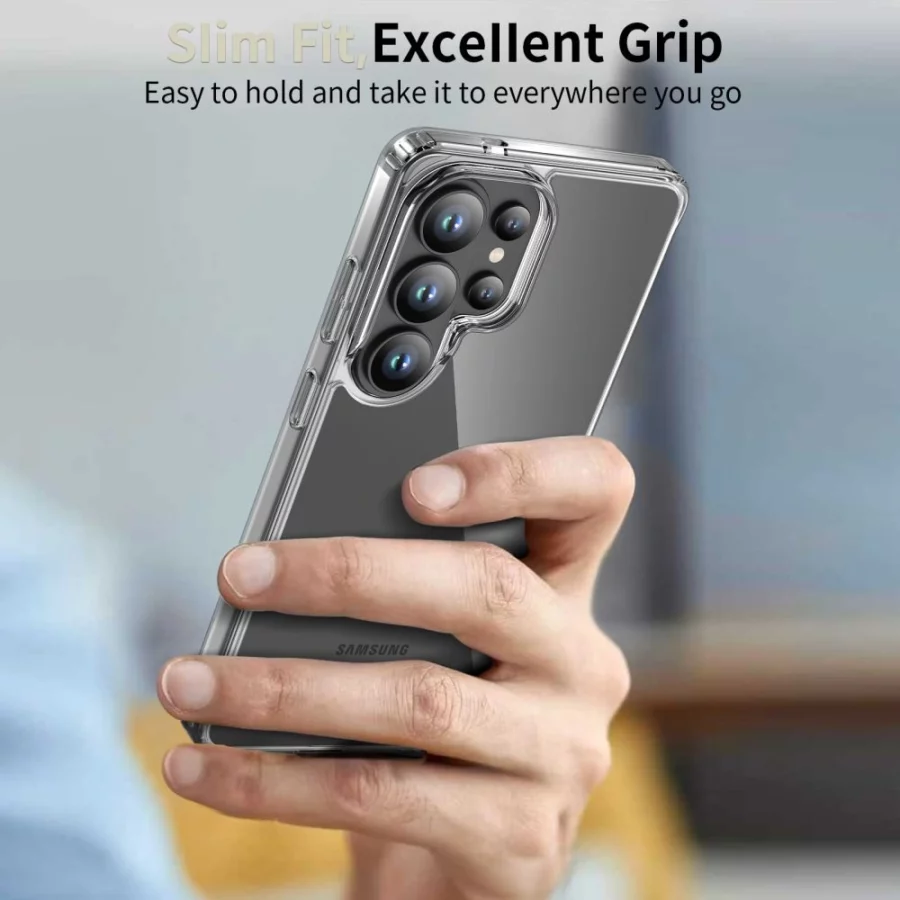 Etui Tech-Protect FlexAir Hybrid na Samsung Galaxy S26 Ultra - przezroczyste