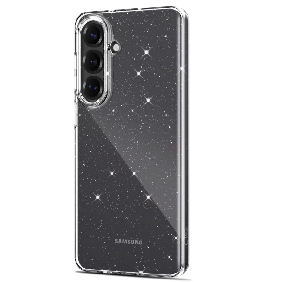Etui Tech-Protect FlexAir na Samsung Galaxy S26 - przezroczysto-brokatowe