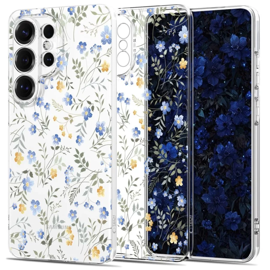 Etui Tech-Protect FlexAir na Samsung Galaxy S26 Ultra - kolorowe kwiaty