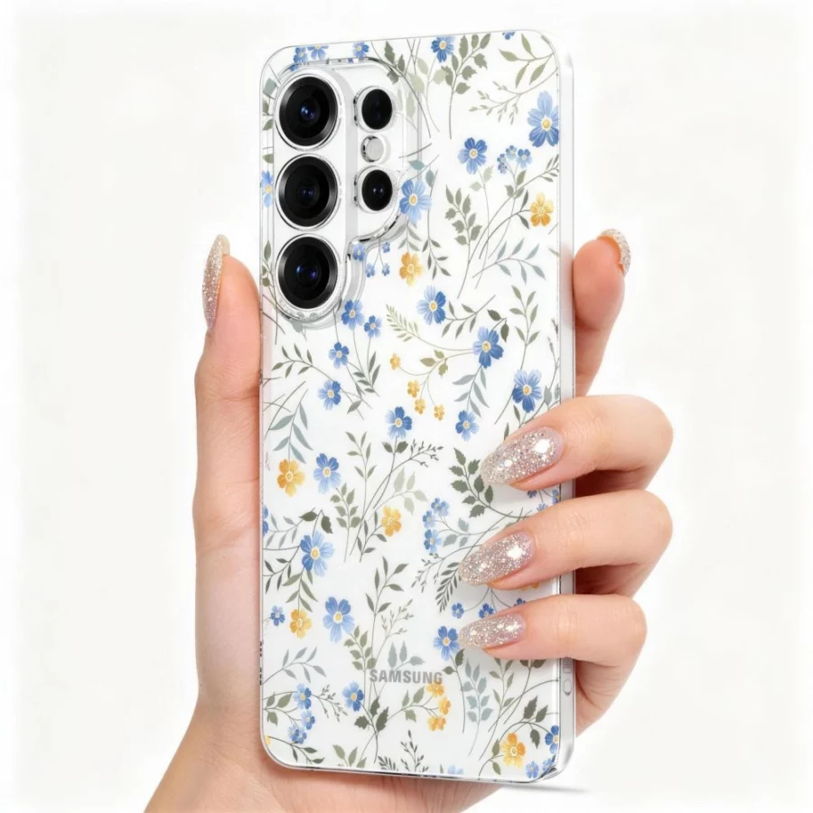 Etui Tech-Protect FlexAir na Samsung Galaxy S26 Ultra - kolorowe kwiaty