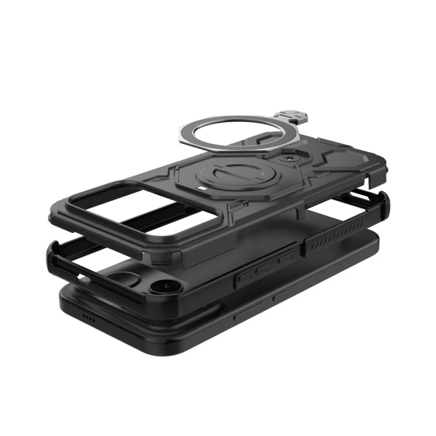 Etui Tech-Protect TacticStand MagSafe na Xiaomi Poco F8 Ultra - czarne