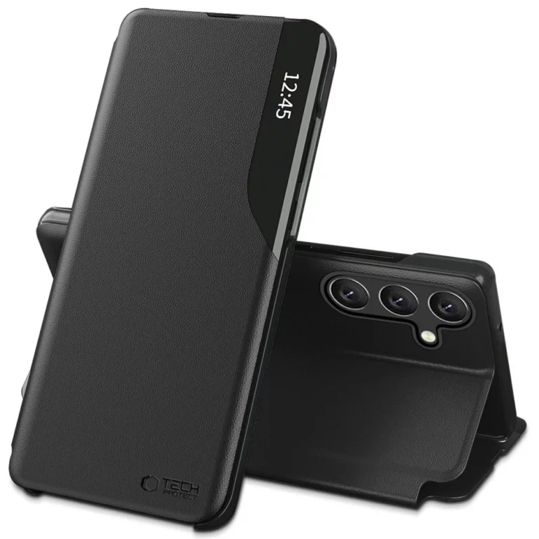 Etui Tech-Protect Smart View na Samsung Galaxy A57 5G - czarne