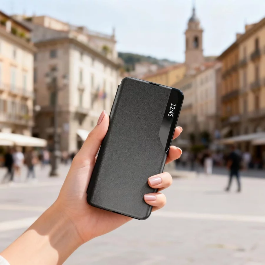 Etui Tech-Protect Smart View na Samsung Galaxy A57 5G - czarne