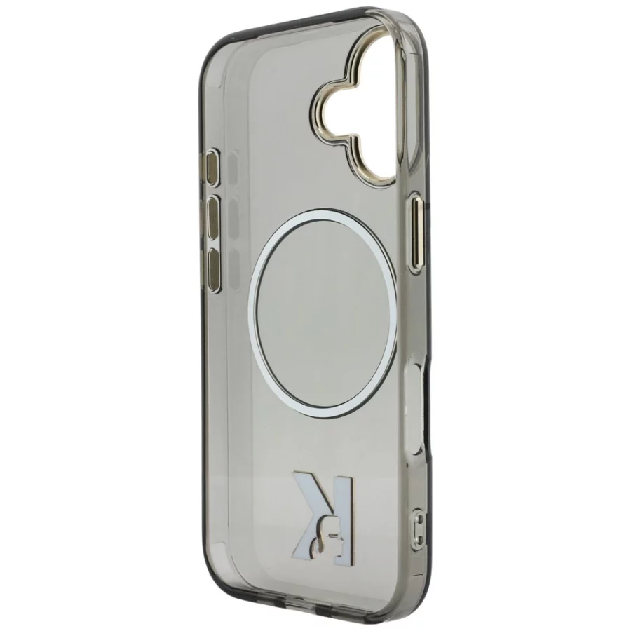Etui Karl Lagerfeld IML K Head Logo MagSafe na iPhone 17 - czarne