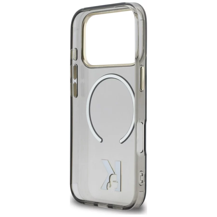 Etui Karl Lagerfeld IML K Head Logo MagSafe na iPhone 17 Pro Max - czarne