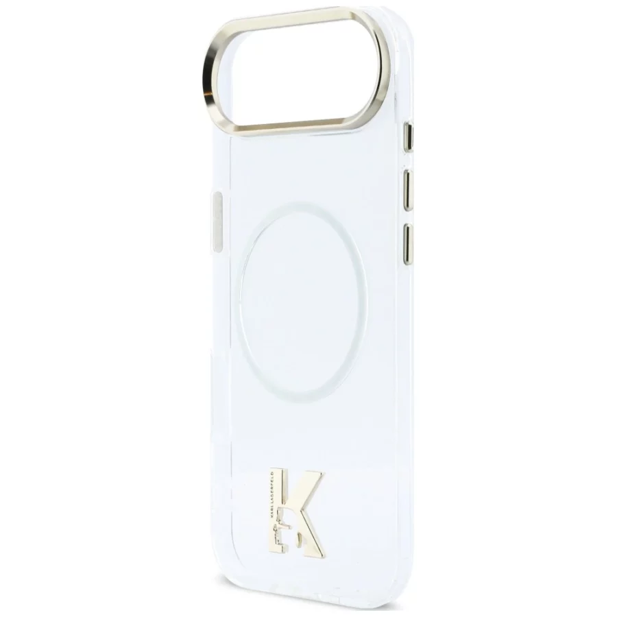 Etui Karl Lagerfeld IML K Head Logo MagSafe na iPhone Air - przezroczyste