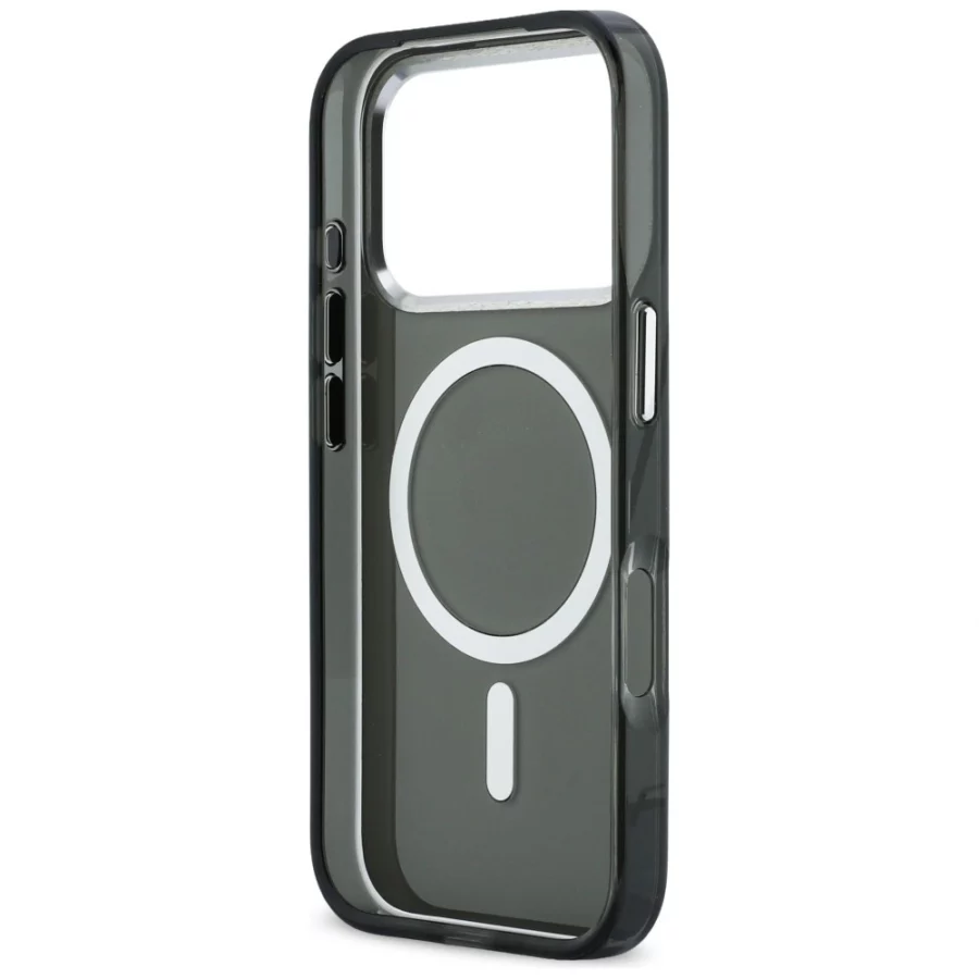 Etui Karl Lagerfeld Karl & Choupette Back MagSafe na iPhone 17 Pro Max - czarne