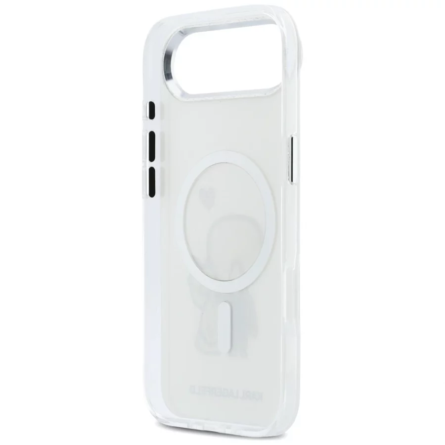 Etui Karl Lagerfeld Karl & Choupette Back MagSafe na iPhone Air - przezroczyste