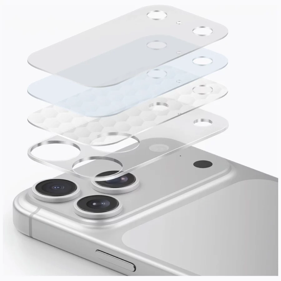 Folia ochronna na obiektw aparatu UNIQ Optix Aeroshield Camera Module Protector na iPhone 17 Pro Max