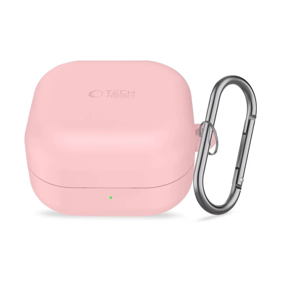Etui Tech-Protect Silicone Hook na Samsung Galaxy Buds 4 / 4 Pro - różowe