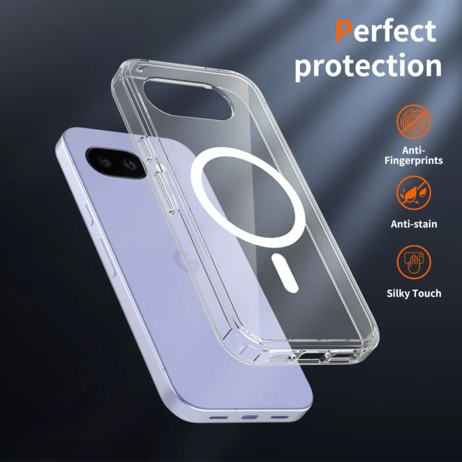 Etui Tech-Protect FlexAir Hybrid MagSafe na Google Pixel 10A - przezroczyste