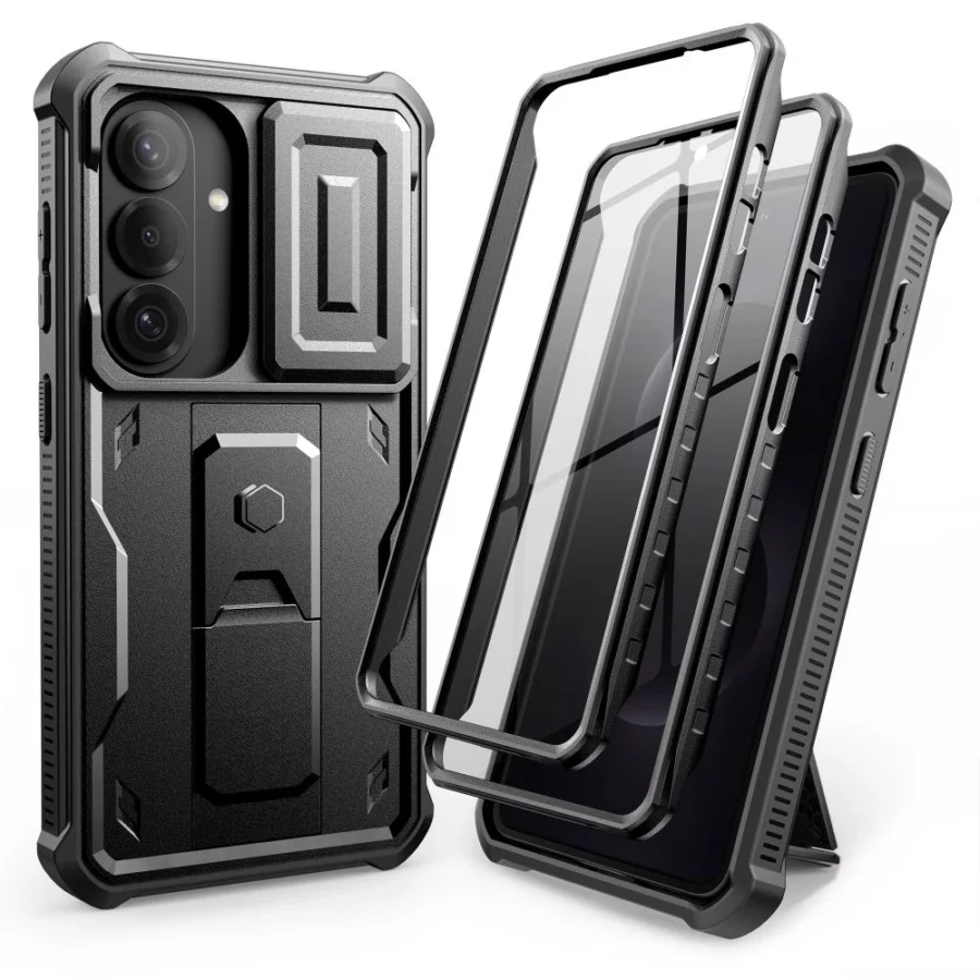 Etui Tech-Protect Kevlar Cam+ na Samsung Galaxy S26 - czarne