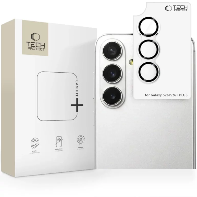 Osłona aparatu Tech-Protect Camring Fit+  na Samsung Galaxy S26 / S26+